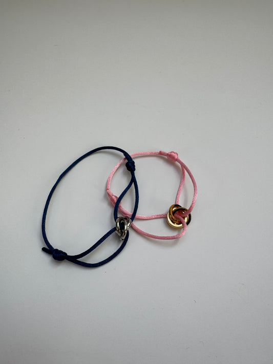 2 für 1 Trinity Bracelet Set